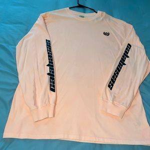 Yeezy Calabasas Long Sleeve T shirt XL in Light Pink